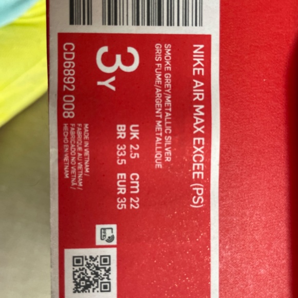 COPY - Nike Air Max Excee (PS) 3Y - Picture 6 of 6